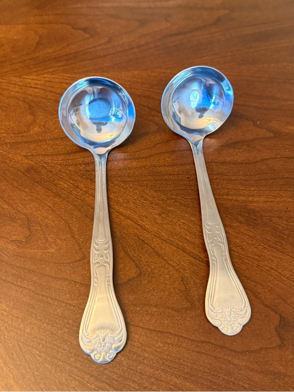 Set of 2 Vintage Spoonful of Comfort Metal Serving Ladles